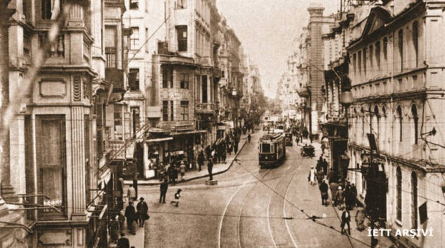 1924 - Cadde-i Kebir, Pera
