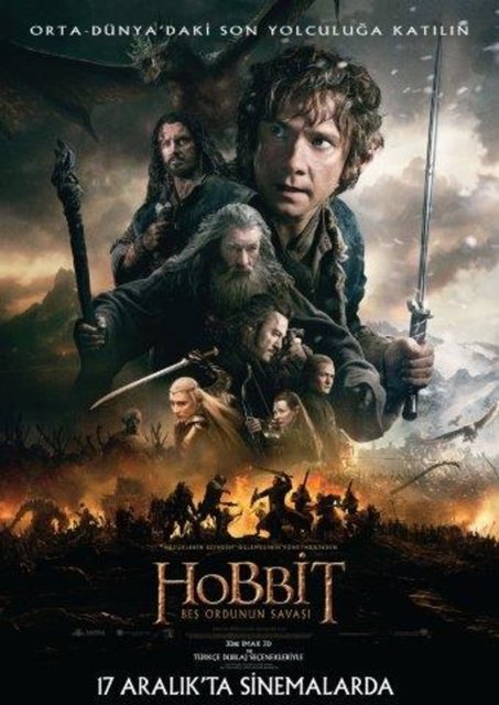 35-Hobbit: Beş Ordunun Savaşı (The Hobbit: The Battle of the Five Armies) (2014): Hobbit Üçlemesi'nin şanına yakışan finali… Peter Jackson'ın görsel efektleri, ırkları ve oyuncuları idare etme becerisinin doruk noktasına ulaştığı bir Orta Dünya tasviri…