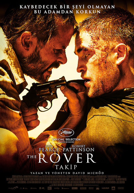 29-Takip (The Rover) (2014): Şiddetten beslenen ısssız bir kıyamet sonrası atmosferi yaratan, bunun etrafını da ekonomik çöküşün yol açtığı fakirlikle saran bir eser. Avustralya yapımı "Takip", "Hayvan Krallığı" ile bilinen David Michôd'nun ikinci filmi.