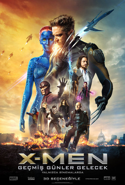 22-X-Men: Geçmiş Günler Gelecek (X-Men: Days of Future Past) (2014): Gelecekten 70'lere ışınlanıp tarihi değiştirmek için ant içen X-Men ekibinin aksiyon yüklü serüveni… Seri, Bryan Singer'ın yeniden direksiyona geçmesiyle yaratıcı bir ön bölüm kazanıyor.
