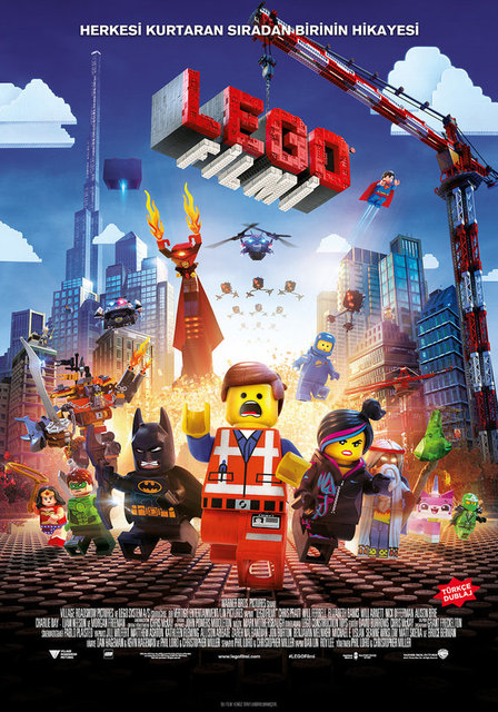 10-Lego Filmi (The Lego Movie) (2014): Bir inşaat işçisinin kötülere karşı mücadelesi, ABD'de yılın en çok izlenen dördüncü filmine malzeme oldu… Buna şaşırmıyoruz. Zira Lord-Miller ikilisi, dinamizmiyle radikalleşen bir animasyon modeli yarattı.