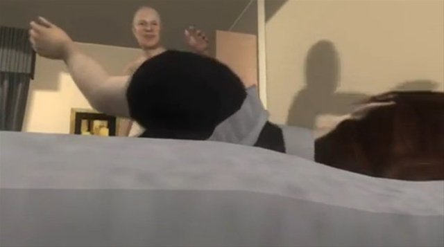 Tayvan medyasından 'Taiwanais Apple Daily' haber sitesi, IMF Başkanı Dominique Strauss-Kahn skandalını 3D animasyonla böyle anlatmıştı.