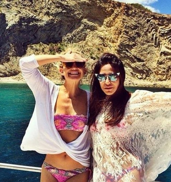 Kate Hudson'ın tati pozu.