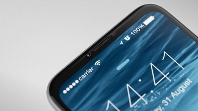 iPhone 6 tasarımını andıran yapı üzerine inşa edilen iPhone 7 konseptinde, cihazın arka bölümünde bulunan Apple logosunun ışıklı olması dikkat çekiyor.  -