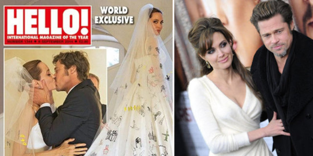 Dokuz yıllık ilişkilerini, sessiz sedasız nikah masasına taşıyan Brad Pitt ile Angelina Jolie herkesi çok şaşırtmıştı.