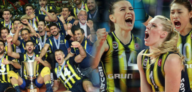 Fenerbahçe Erkek Voleybol Takımı ile Kadın Voleybol takımları, İstanbul'da oynanan finallerde Rus ve İtalyan rakiplerine set vermeden kazanarak aynı gün içerisinde CEV Challenge Kupası'nı kazanarak Türkiye'ye çifte gurur yaşattı.