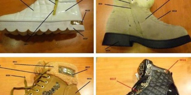 Gümrük ve Ticaret Bakanlığınca, tehlikeli kimyasal madde ihtiva etmesi nedeniyle imha edilmesi gereken ayakkabılara ilişkin denetimlerin tamamlandığı, ilgili firmaya 456 bin 840 lira para cezası kesildiği bildirildi.