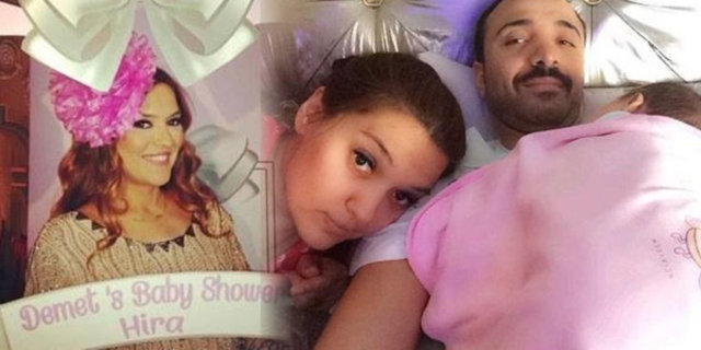 Okan Kurt ile evli olan Demet Akalın, sezaryen doğumla bir kız bebek dünyaya getirdi.  Çift minik bebeklerine 'Hira' adını verdi