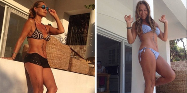 Spor ve diyet sayesinde incecik olan Hülya Avşar, havuz başında çektiği mayolu fotoğrafını Instagram'da paylaşınca olay yarattı.