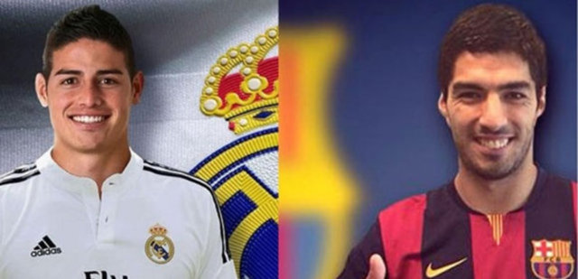 Real Madrid, Monaco'dan 88 milyon avroya 6 yıllığına James Rodriguez'i renklerine bağladı. Luis Suarez Liverpool'dan Barcelona'ya 5 yıllığına transfer oldu.