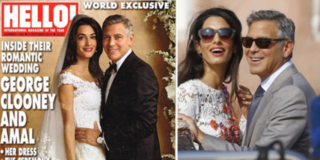 Hollywood'un müzmin bekarı George Clooney ve Lübnan asıllı insan hakları avukatı olan nişanlısı Amal Alamuddin'in masalsı düğünü yılın en çok konuşulan magazin olayları arasındaydı. İtalya'da üç gün üç gece süren düğüne, ünlüler akın etmişti.
