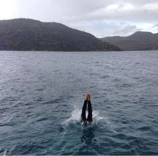 İşte o tatilden fotoğraflar...