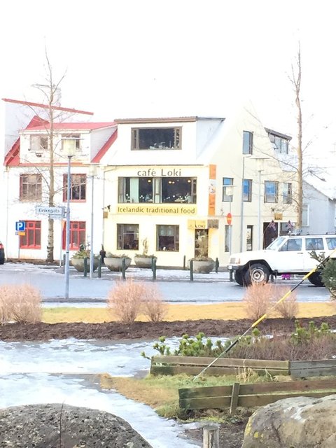 Köpek Balığı dahil her tür yerel yemek için küçük özel bir restoran olan Café Loki'ye uğrayın