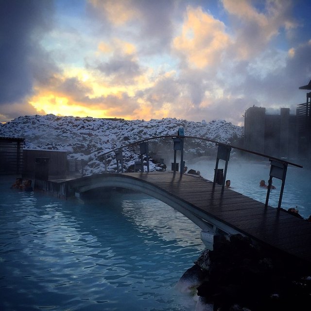 Karlarda yeteri kadar vakit geçirdiyseniz sıra Blue Lagoon'da!