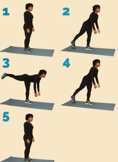 Tek ayak deadlift (ölüm kaldırışı)