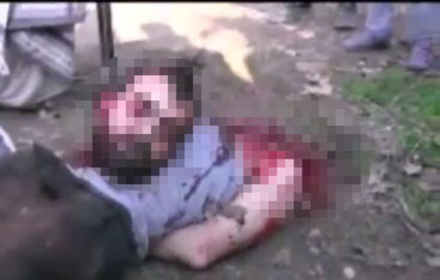 İşte o görüntüler...