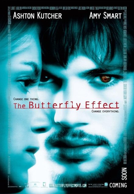 6- Butterfly Effect (Kelebek Etkisi) (2004): Kaos teorisi ile ilgili olan film, başlangıç verilerindeki değişikliklerin büyük sonuçlar doğurmasının altında yatan şartları araştırıyor.