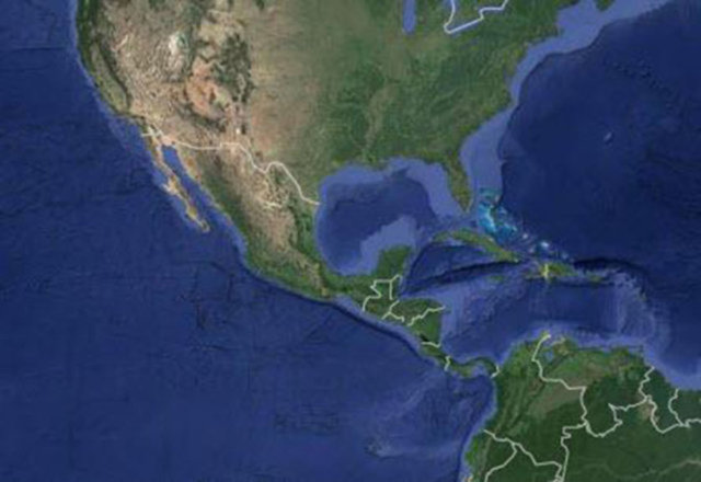 Kuzey ve Güney Amerika'nın bağlandığı bölge...