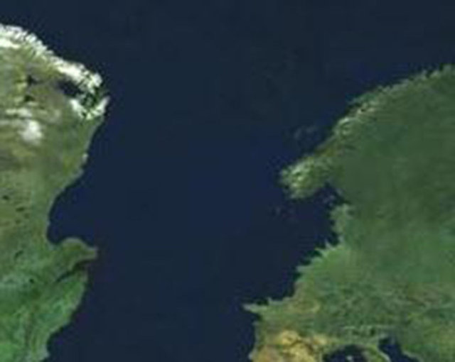 Ancak çizilen haritada İzlanda diye bir ülke de yok.