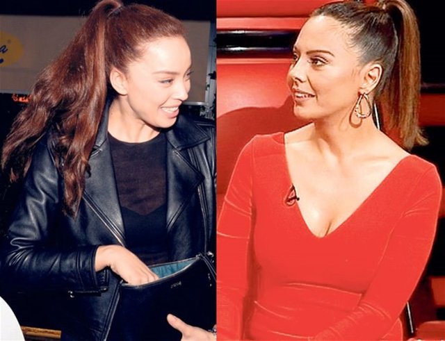 Azra Akın'ın Ebru Gündeş'e benzerliği de dikkat çekmişti.