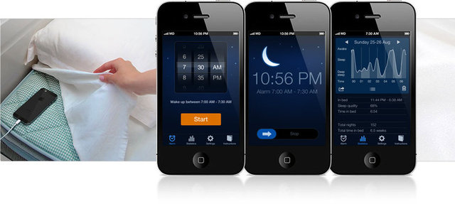 Bu nedenle "Sleep Cycle" isimli akıllı telefon uygulamasını indirerek sizi okyanus, kuş ve yağmur sesi gibi yumuşak ve huzurlu seslerle uyandırmasını sağlayın. -