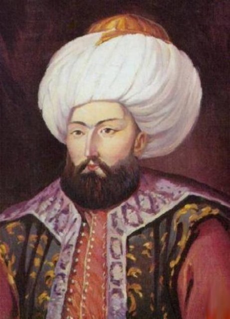 5-I.Mehmet Hân: Bursa Yeşil Türbe'de.