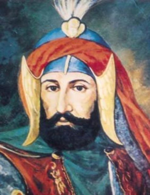 17-IV.Murat Hân: Sultanahmet Camii yanındaki türbesinde.