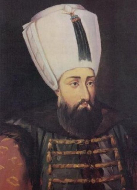 18-İbrâhim Hân: Ayasofya Camii bitişiğindeki türbesinde.