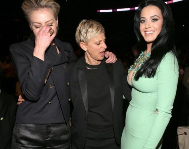 Portia De Rossi - Ellen Degeners - Katy Perry