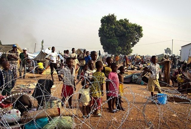 Karasal Alan km² Orta Afrika Cumhuriyeti 622.984