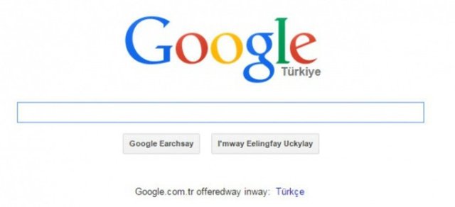 Pig Latin Google cümlesini arattığımızda bozuk latince kullanan Google`a erişmek mümkün. Bu adresten ise Google`ı Latince, Korsan ve Klingon dillerinde yapılandırmanız da söz konusu. -