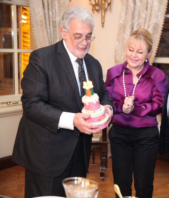 PLACIDO DOMINGO, DEMET SABANCI ÇETİNDOĞAN