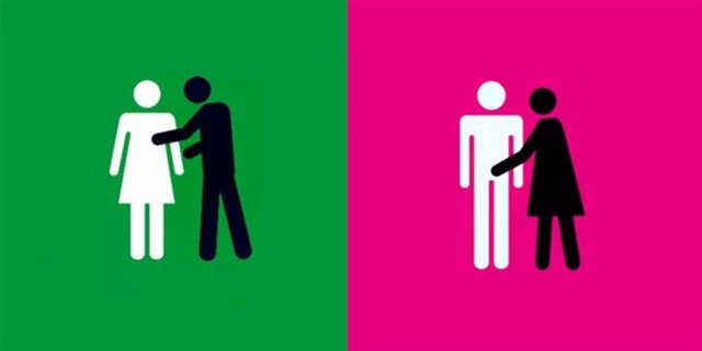 CESARET VE SAPIKLIK -  - Erkek toplum içinde bir kadının göğsünü ellerse sapık olur... -  - Kadın erkeklik organını ellerse CESUR sayılır