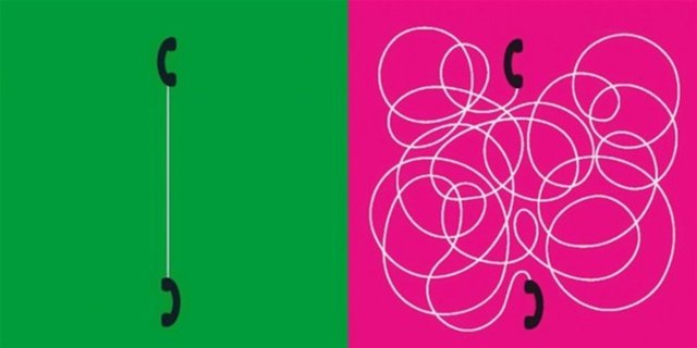 Telefon görüşmesi... Erkek için çok nettir kadın için çok karmaşık...