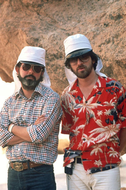 George Lucas ve Stephen Spielberg -