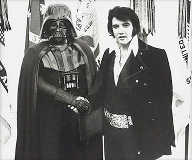 Darth ve Elvis Presley -