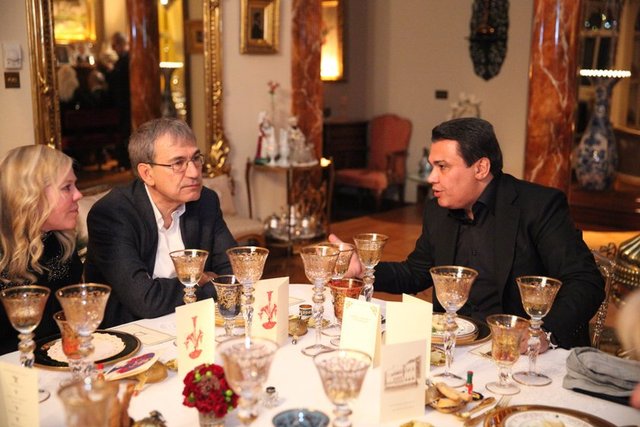 AYŞE EGE, ORHAN PAMUK, CENGİZ ÇETİNDOĞAN 