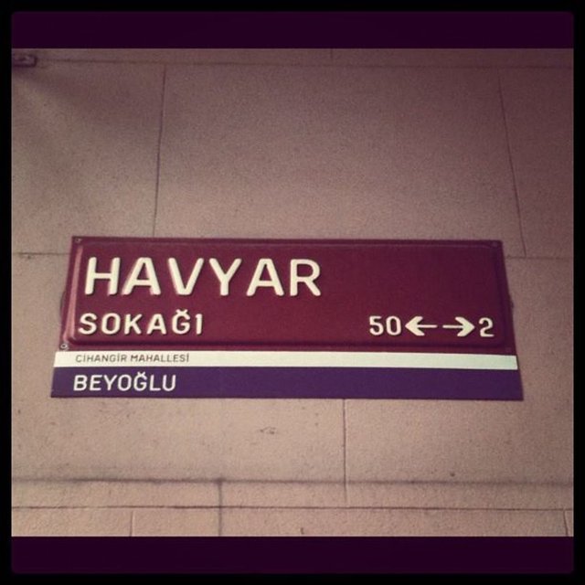 Havyar Sokağı - Beyoğlu