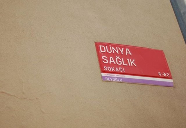 Dünya Sağlık Sokağı - Beyoğlu