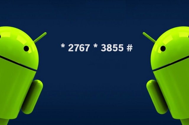 Bu kod tam bir silme yapar ve cep telefonlarına firmware yeniden yükler
