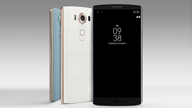 5,7 inçlik Quad HD IPS ekranın hemen üzerinde yer alan 2,1 inçlik ikinci bir IPS ekranla birlikte artık LG çift ekranlı olacak.  -