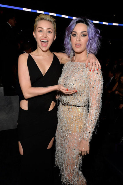 MILEY CYRUS, KATY PERRY