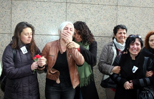Seringeç'in cenazesinde gözyaşları sel oldu.