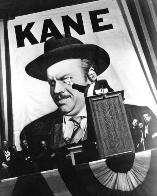 Citizen Kane / Yurttaş Kane (1941), Orson Welles: 9 adaylık  - En İyi Film Adayı, En İyi Erkek Oyuncu Adayı(Orson Welles), En İyi Yönetmen Adayı(Orson Welles), En İyi Sinematografi Adayı,