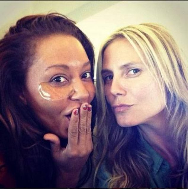Mel B. ve Heidi Klum