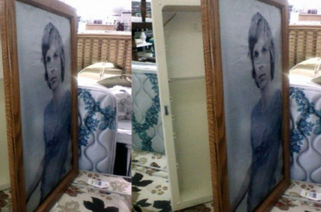 Masa resminin arkasında bir bölme açın! En sevdiğiniz fotoğrafınız eşyalarınızı korusun.