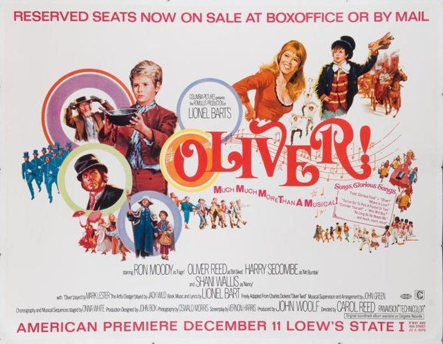1969 - "Oliver!" Oscar kazanan "Genel izleyici kitlesi" işaretli ilk ve tek film oldu.