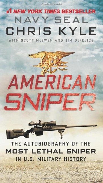 American Sniper: Uyarlanan kitap "American Sniper". Yazarı Chris Kyle.