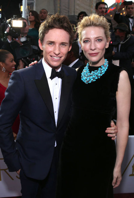 Eddie Redmayne ve Cate Blanchett