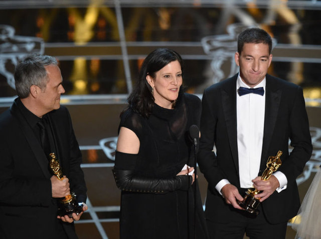 En İyi Belgesel: Citizenfour - Laura Poitras, Mathilde Bonnefoy ve Dirk Wilutzky